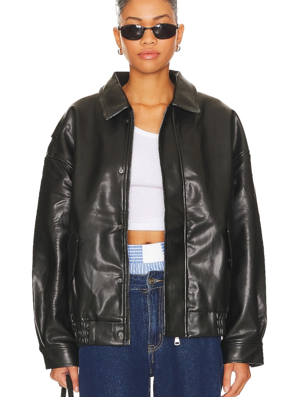 Lioness Kenny Bomber - Jet Black XL